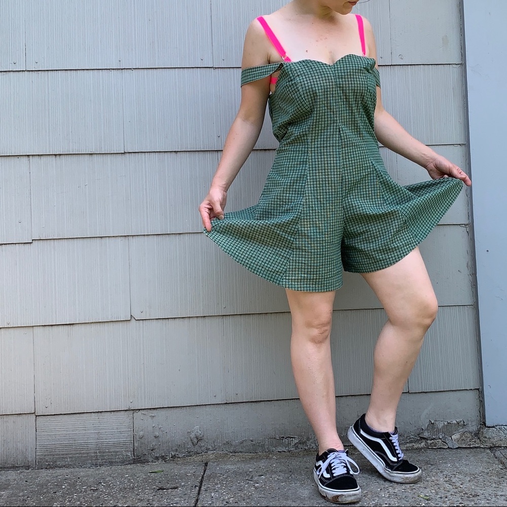 Handmaid Sweetheart Romper